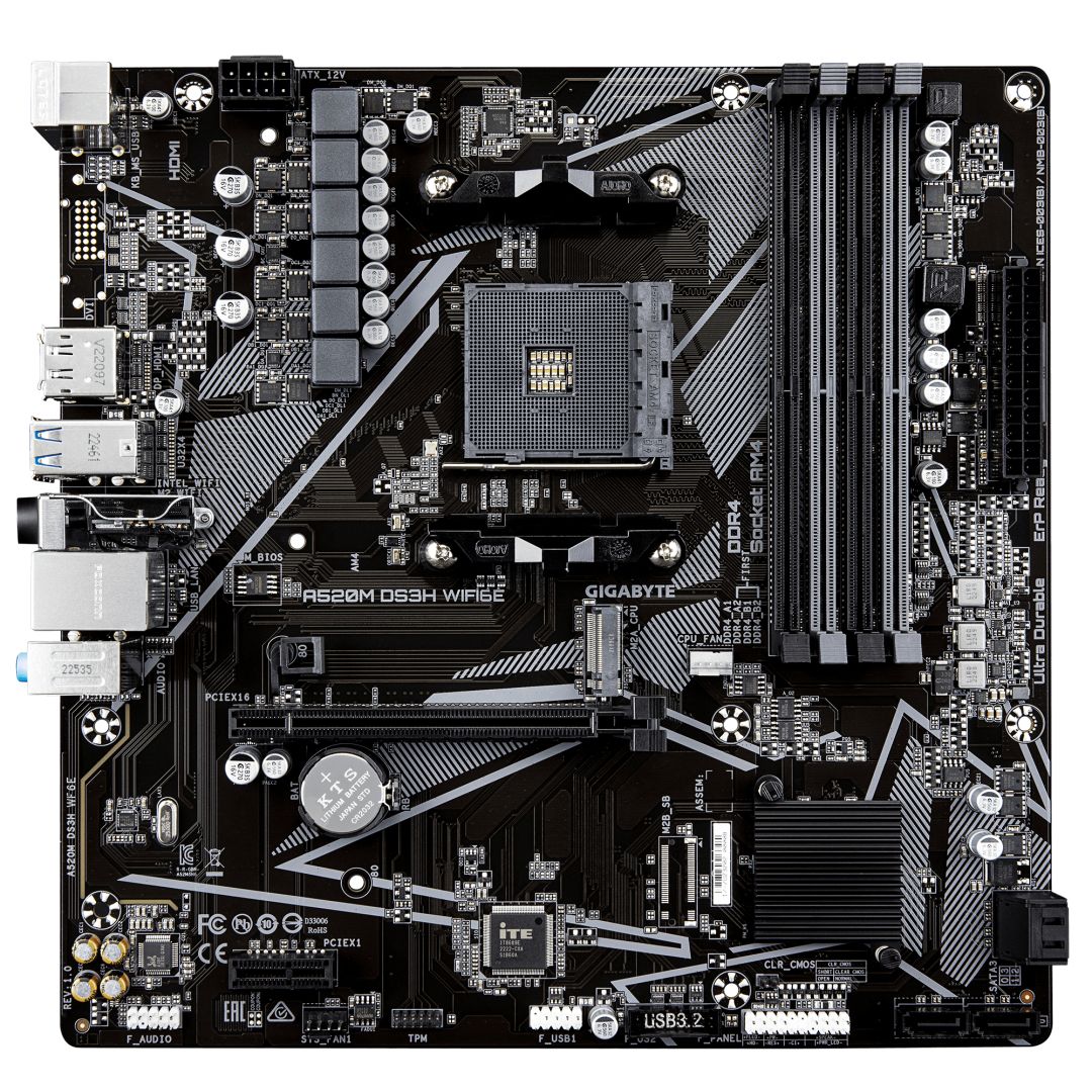 Gigabyte A520M DS3H WiFi6E