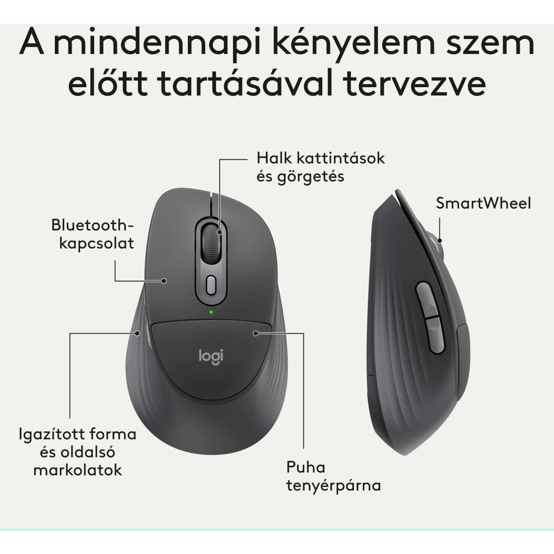Logitech MK880 Signature Comfort Plus keyboard Combo Black HU