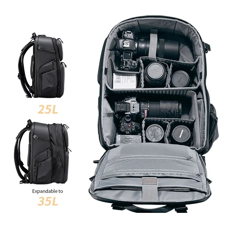 Ulanzi BP10 Hardshell Camera Backpack 35L Black