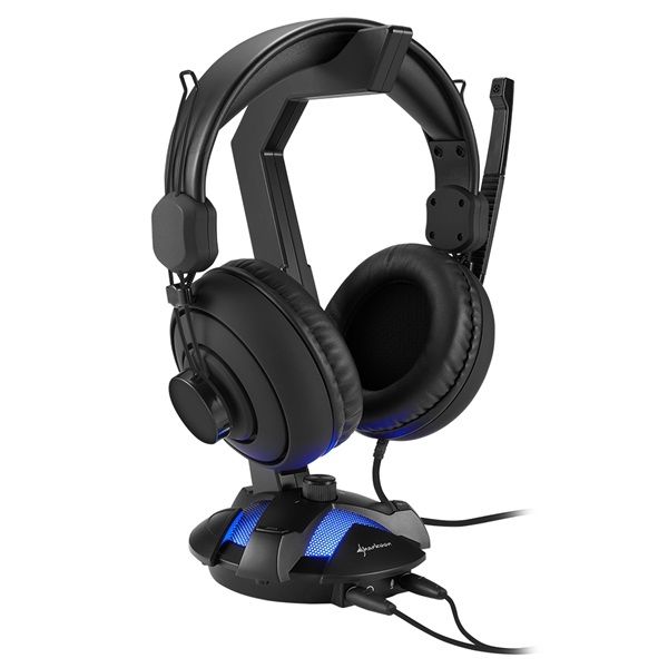 Sharkoon X-Rest 7.1 Headset Stand Black