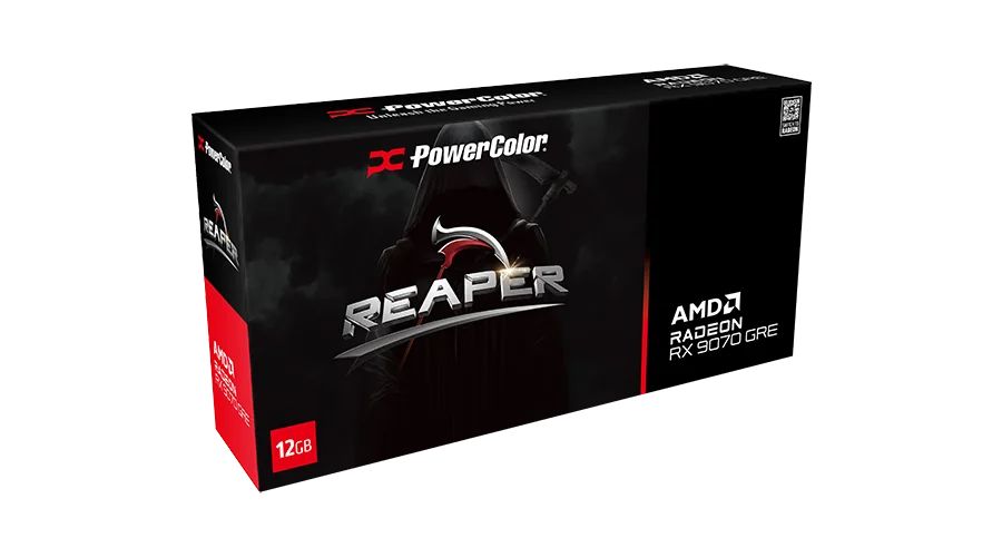 PowerColor RX9070 GRE 12GB DDR6 Reaper