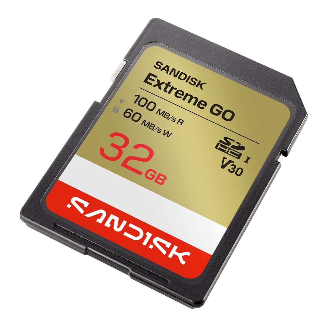 Sandisk 32GB SDHC Extreme GO UHS-I U3 V30