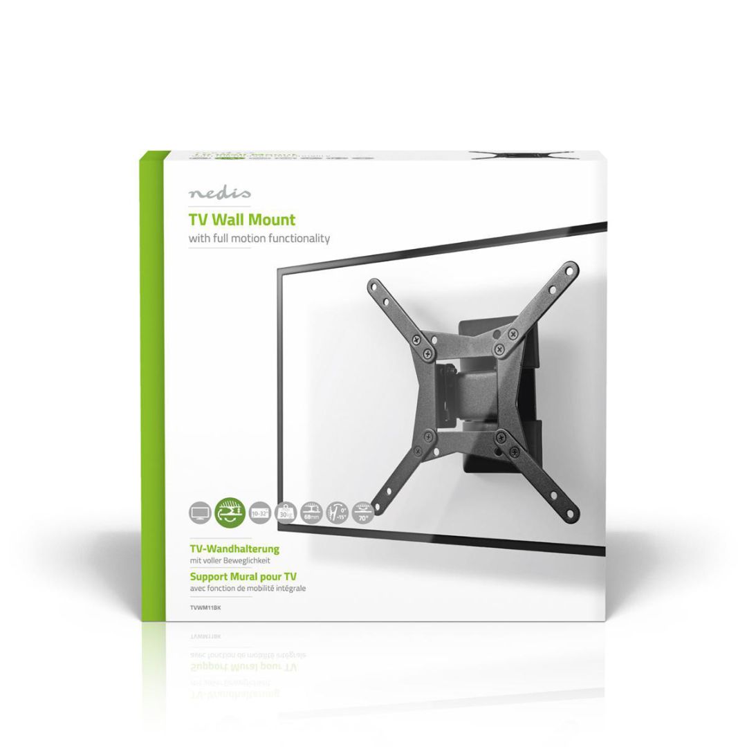 Nedis Full Motion TV Wall Mount 10-32