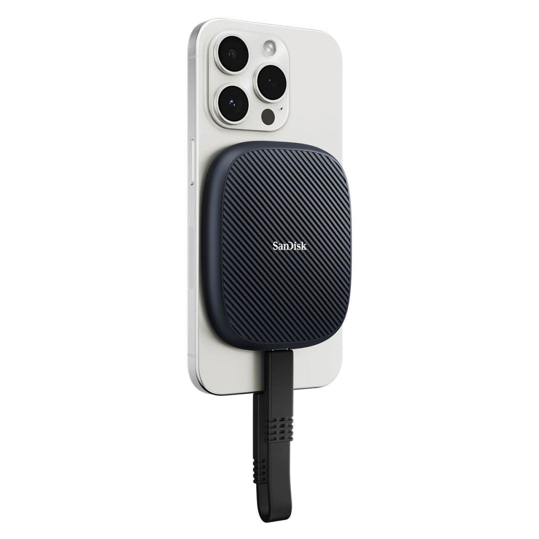Sandisk 2TB USB3.2 Type-C Phone SSD Black