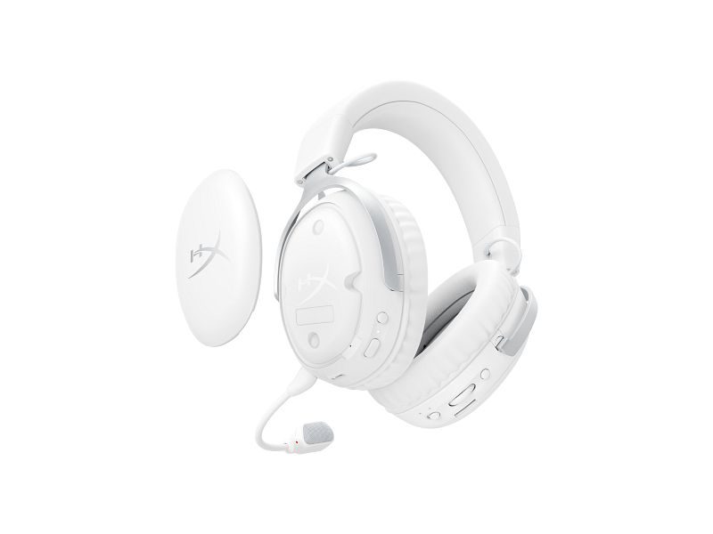 HP HyperX Cloud III Wireless Bluetooth Gaming Headset White