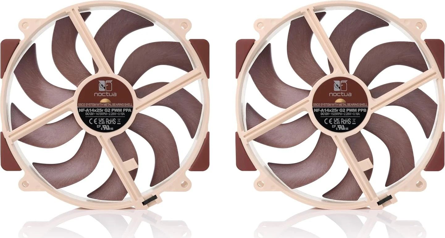 Noctua NF-A14x25r G2 PWM SX2 PP (2-pack)
