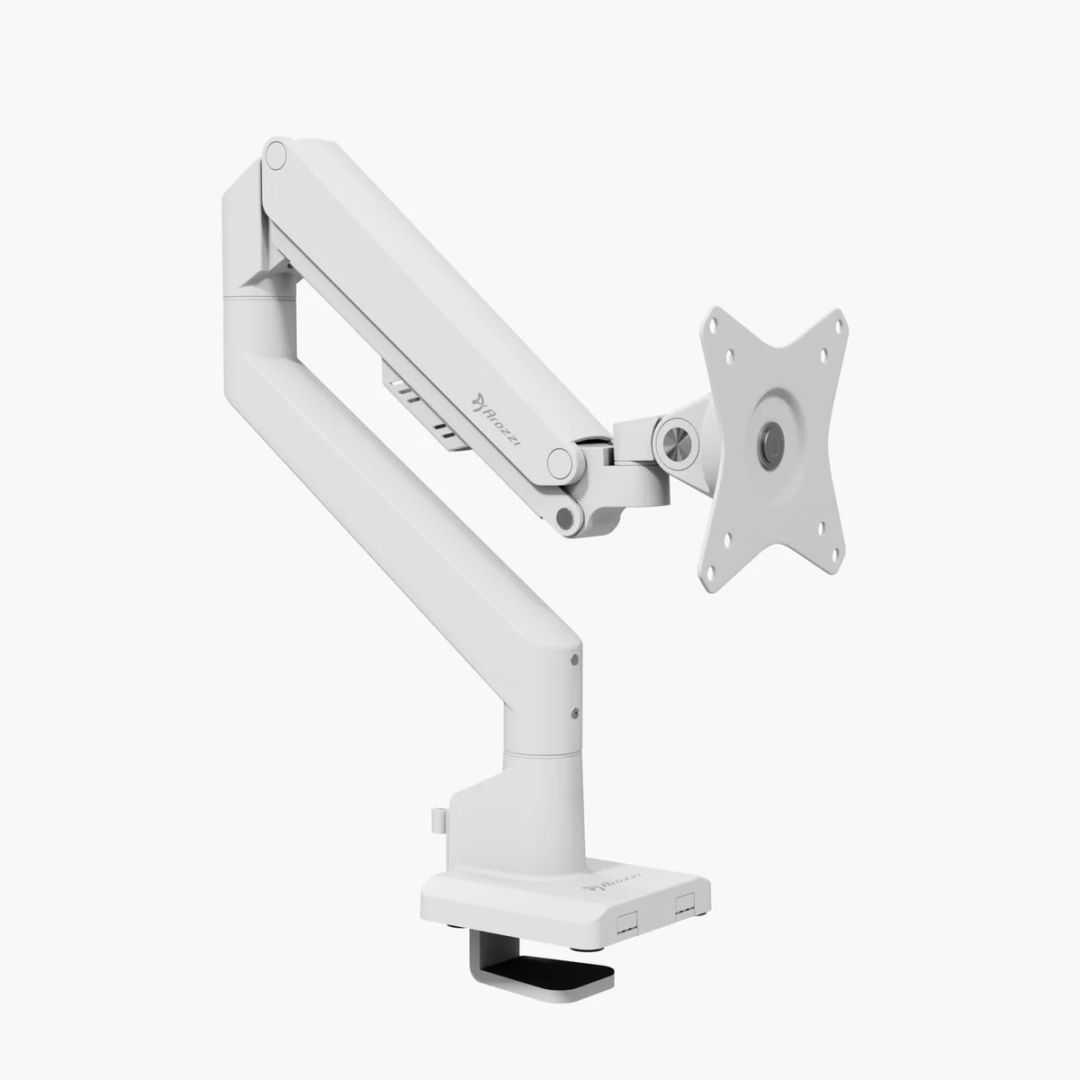Arozzi AROZZI ALZARE Neo Gas Spring Monitor Stand White
