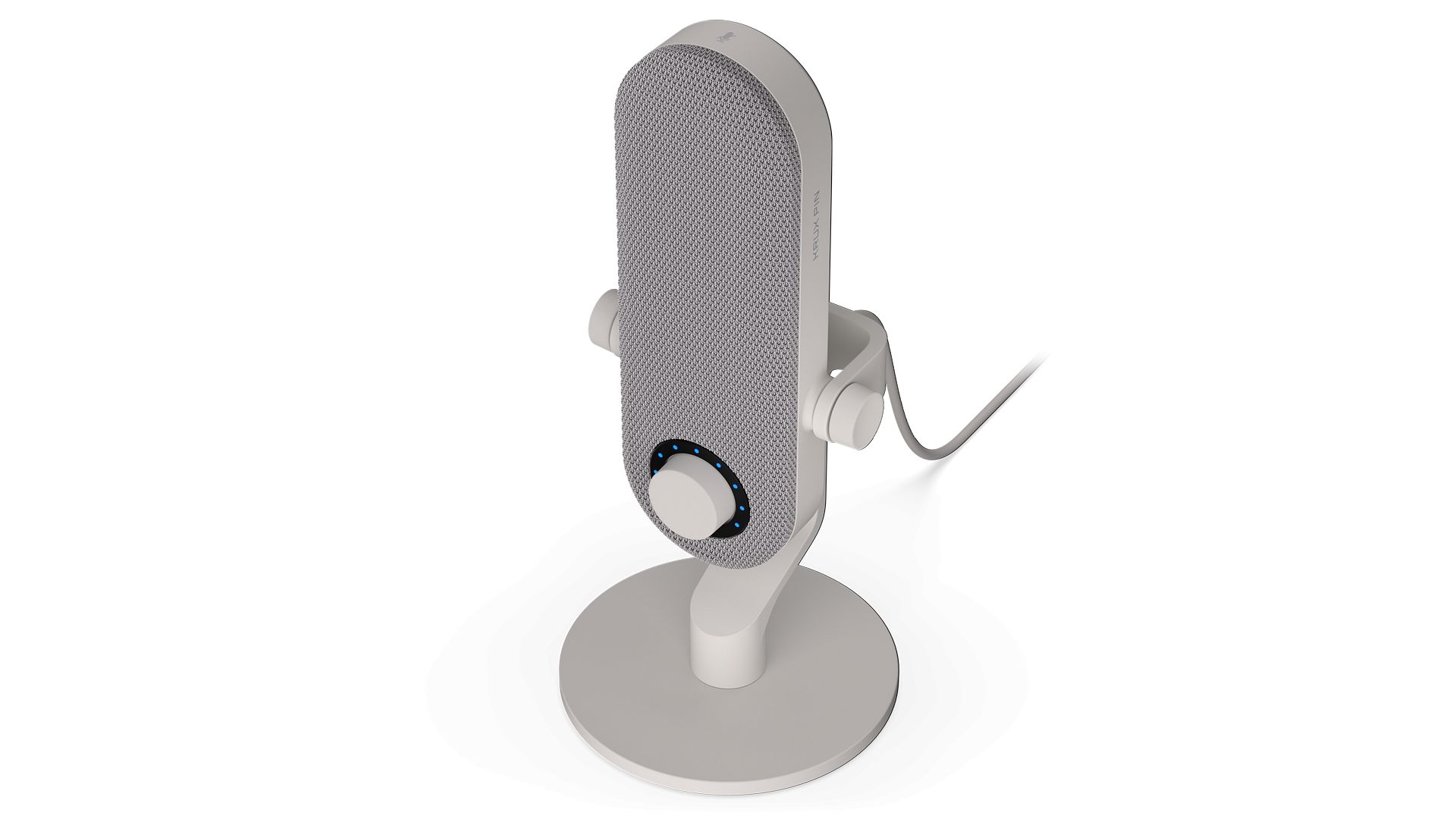 KRUX Pin Microphone White