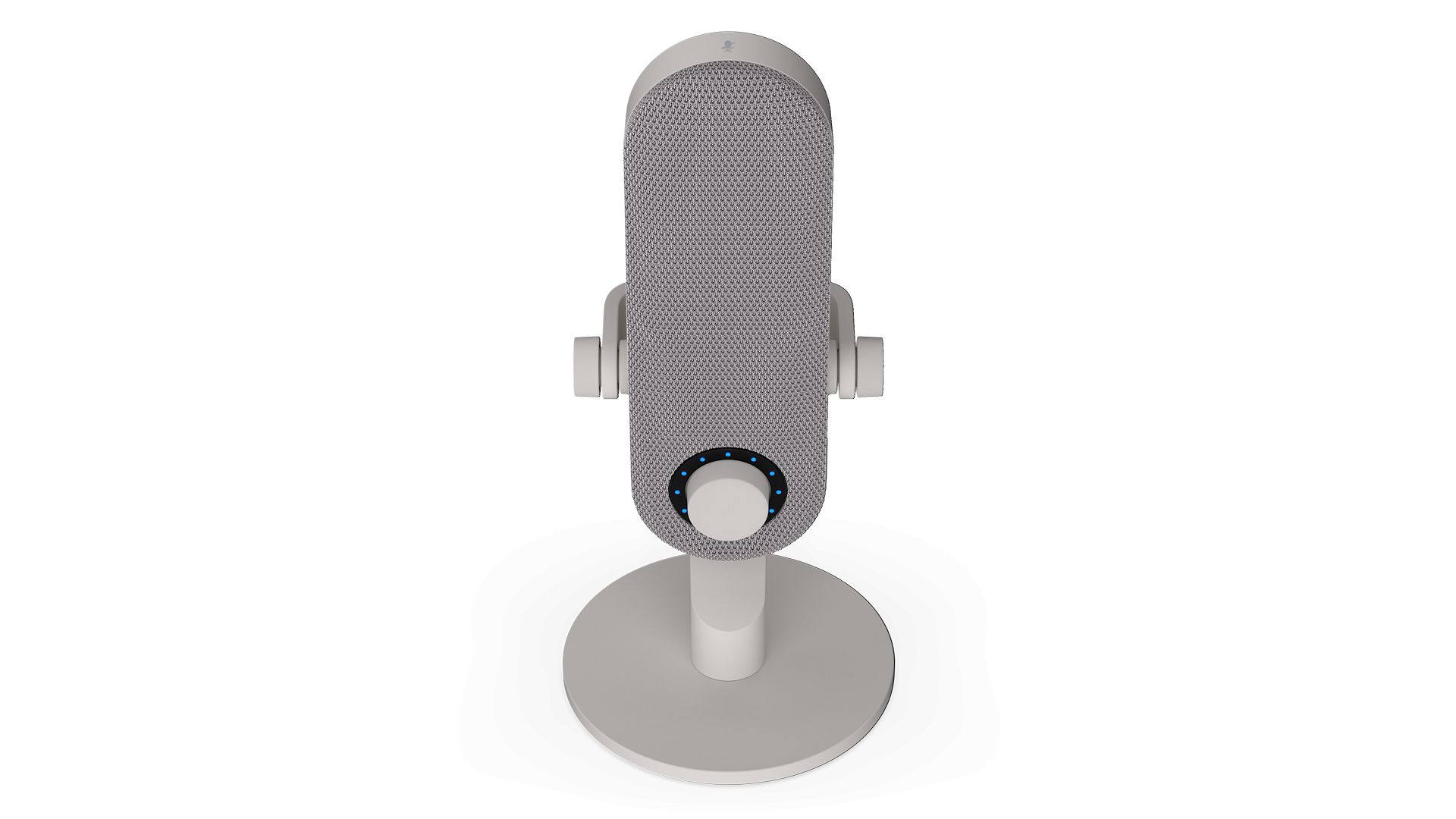 KRUX Pin Microphone White