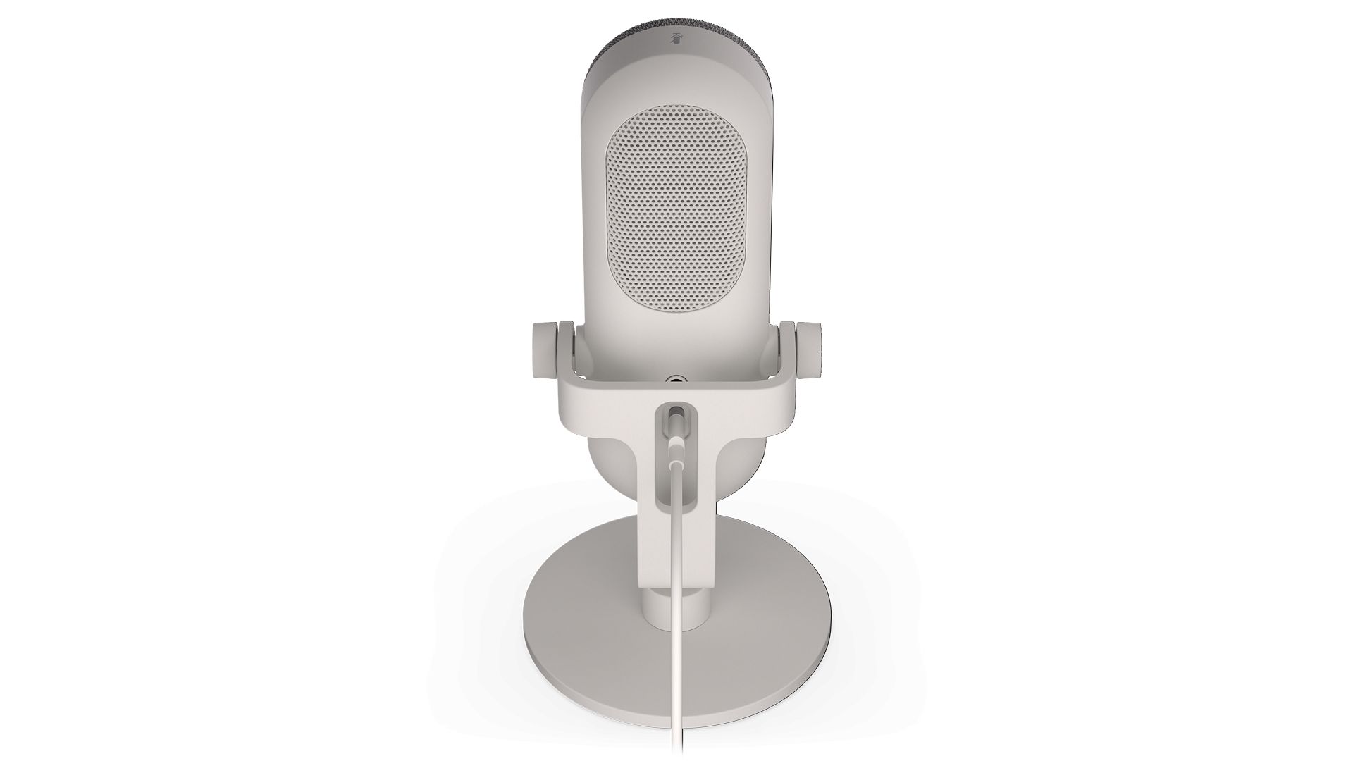 KRUX Pin Microphone White