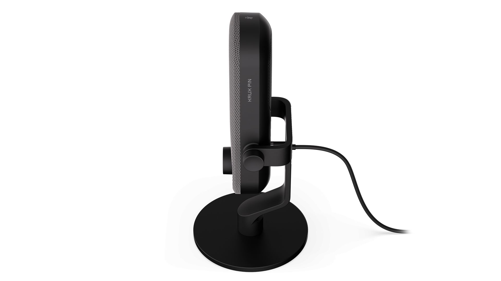 KRUX Pin Microphone Black