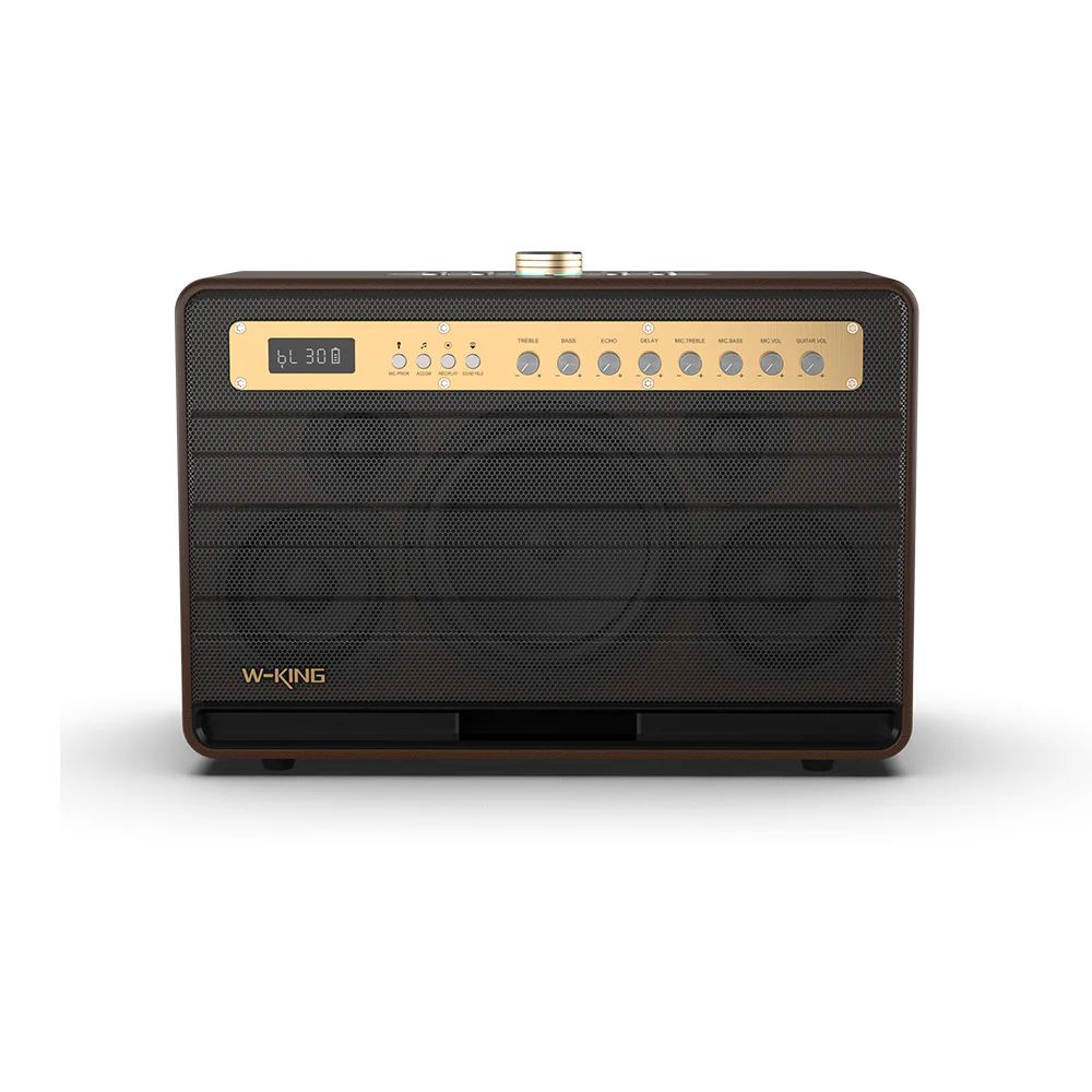 W-King K6L Bluetooth Speaker Brown