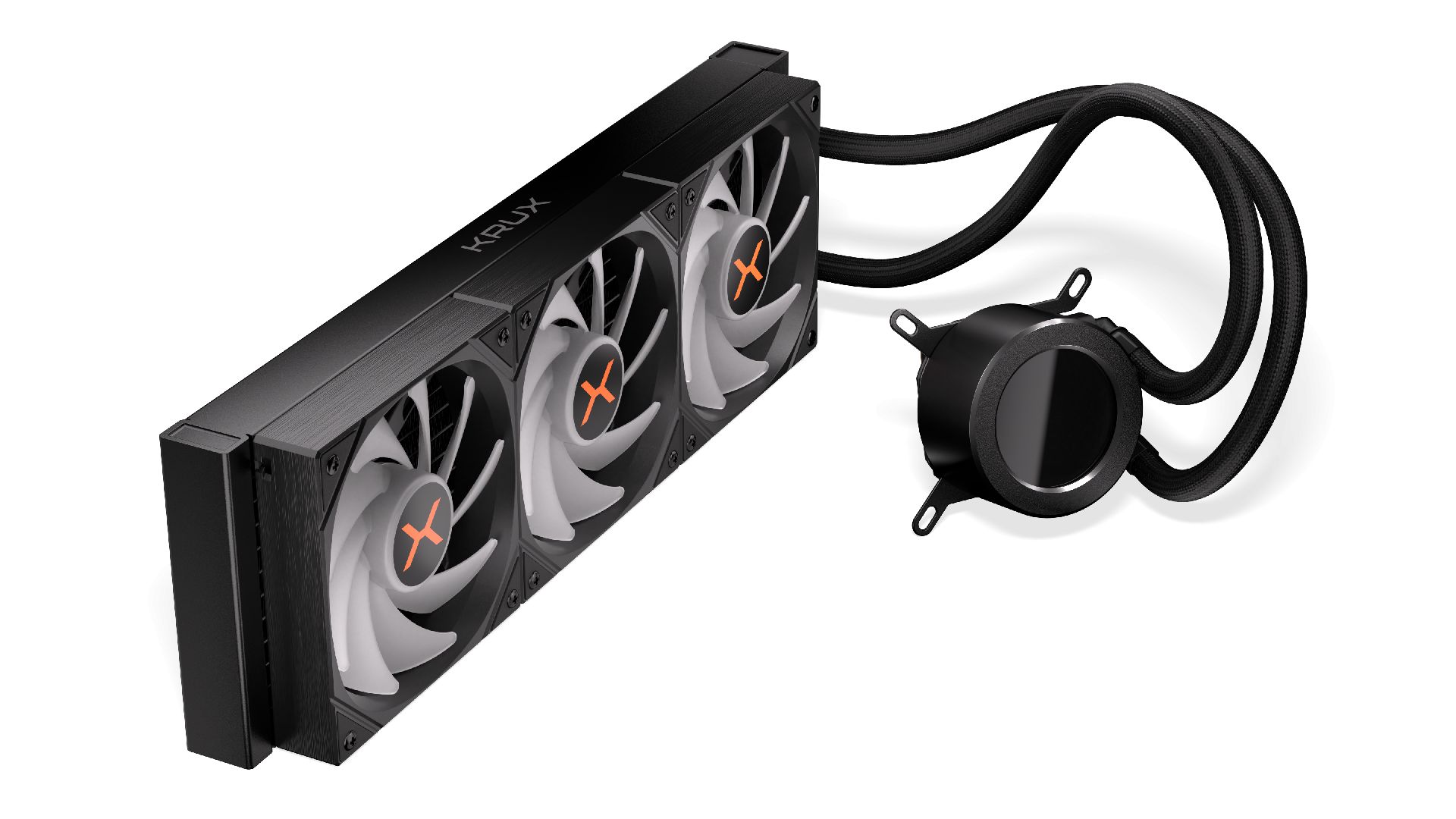 KRUX HydroGlance 360 ARGB LCD Black