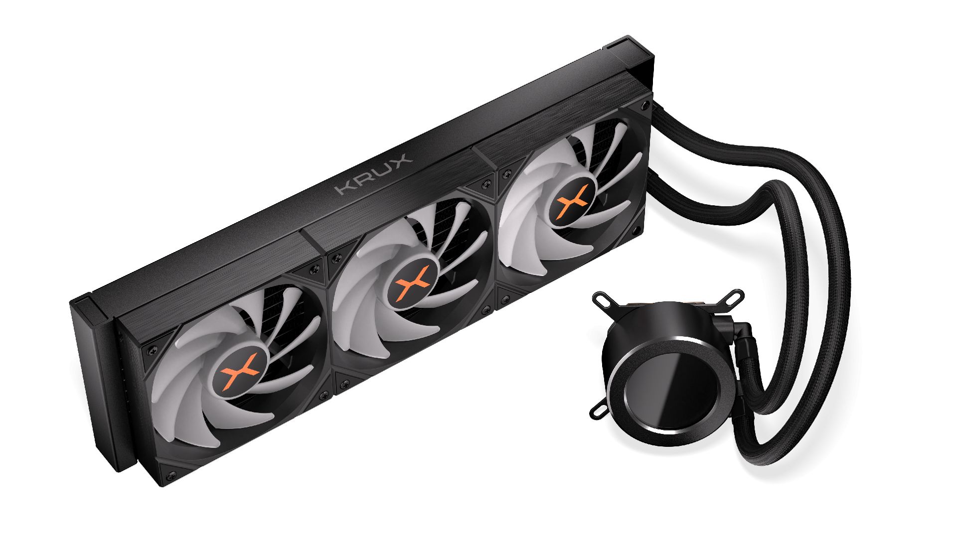 KRUX HydroGlance 360 ARGB LCD Black