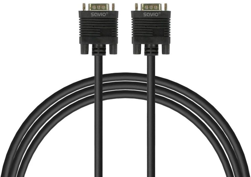 Savio CL-202 VGA to VGA Cable 1,8m Black