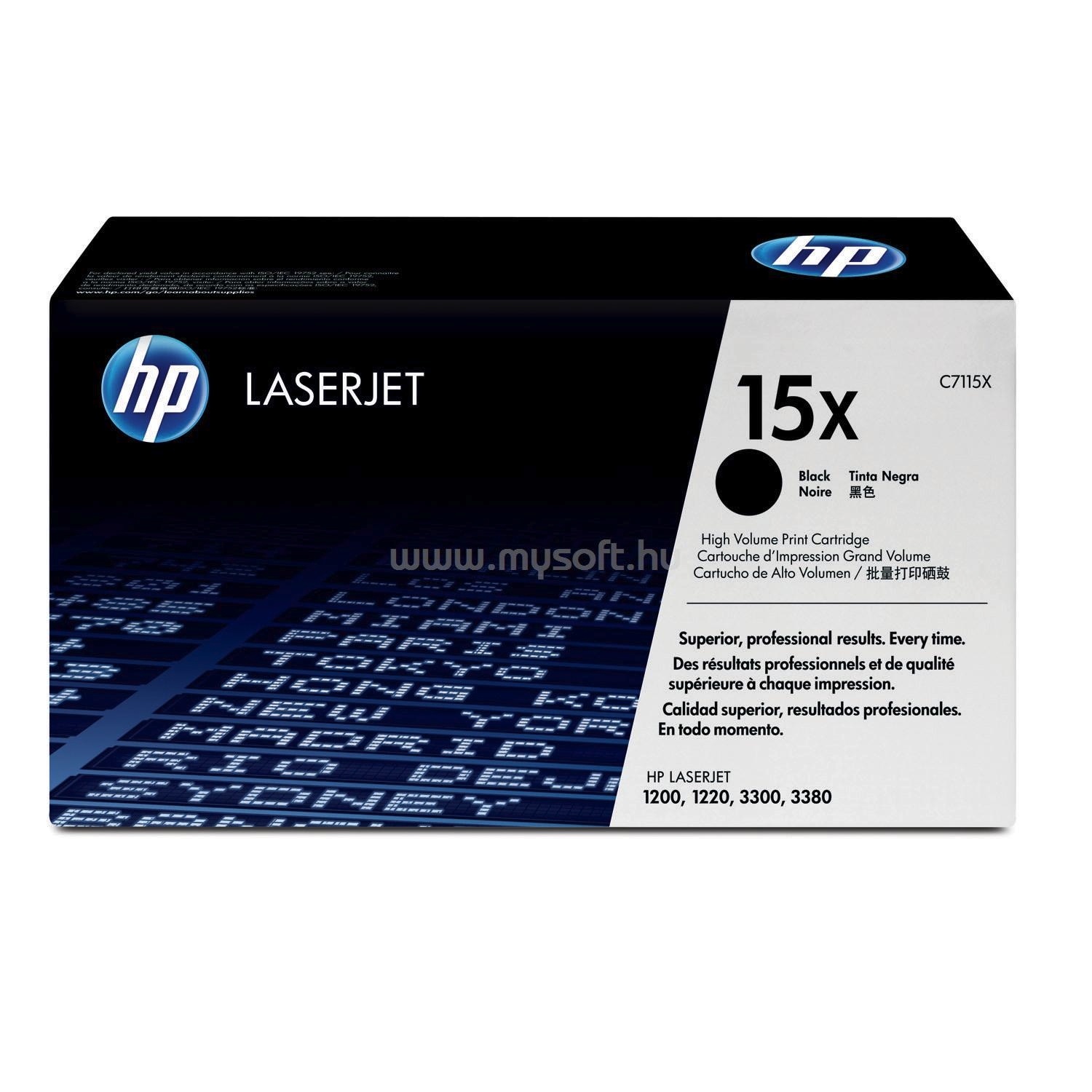 HP C7115X (15X) Black toner