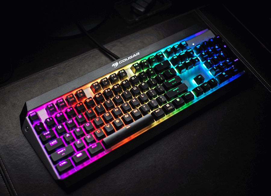 Cougar Attack X3 RGB Speedy Mechanikus (MX Silver) Black US
