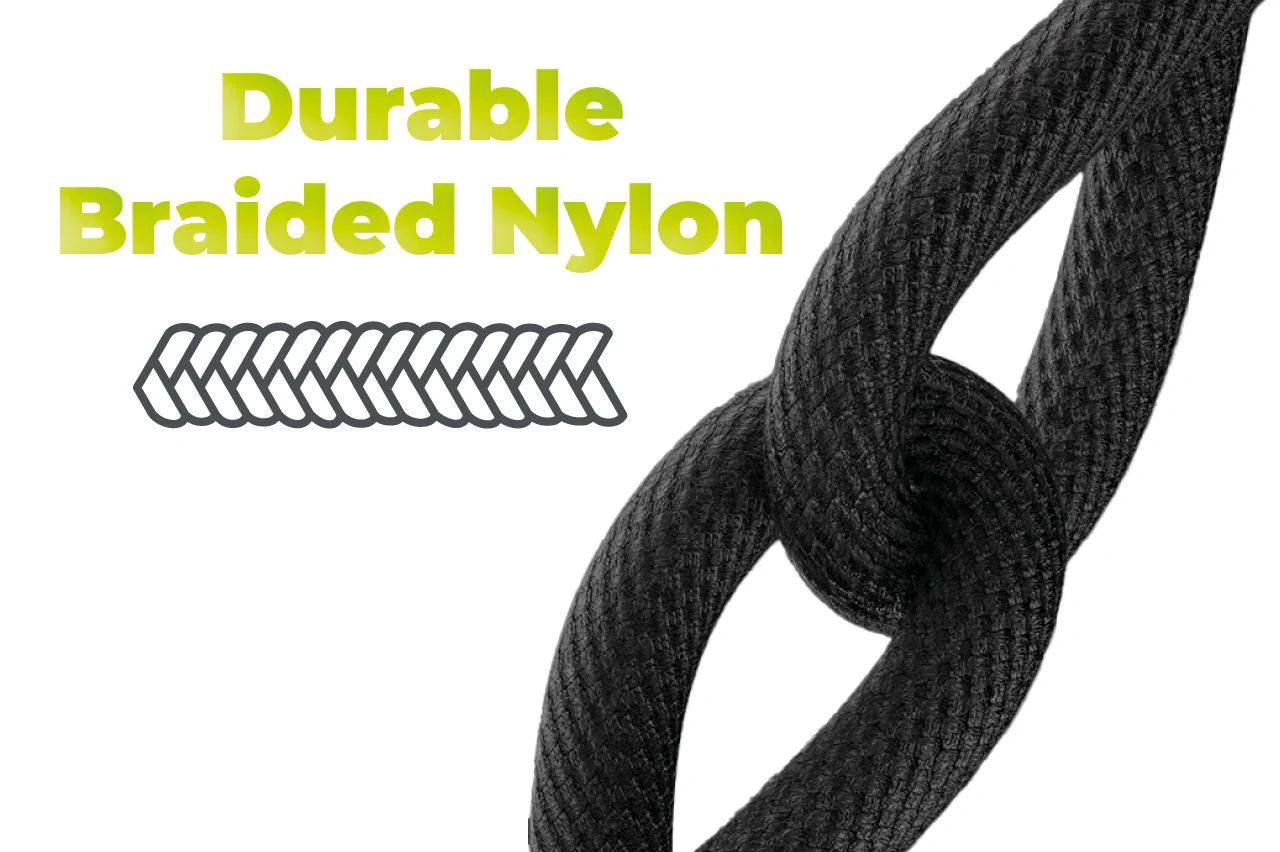 Mobile Origin 240W Rotating Cable 540° USB-C to USB-C 1m Black