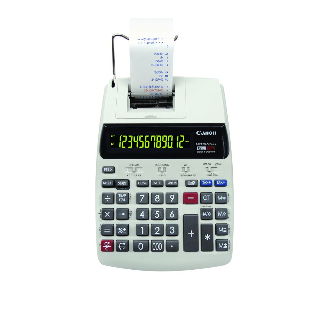 Canon MP-120MG-ES II Asztali számológép Grey