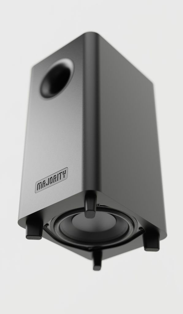 Majority Bowfell Axis Dolby 2.1 Bluetooth Speaker Black