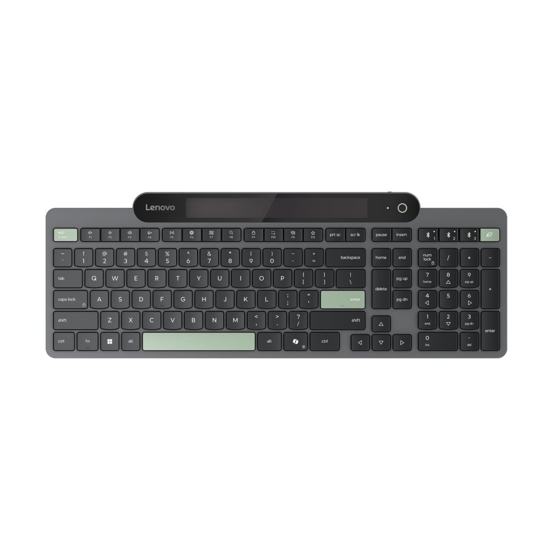 Lenovo Self-Charging Bluetooth Keyboard Black US