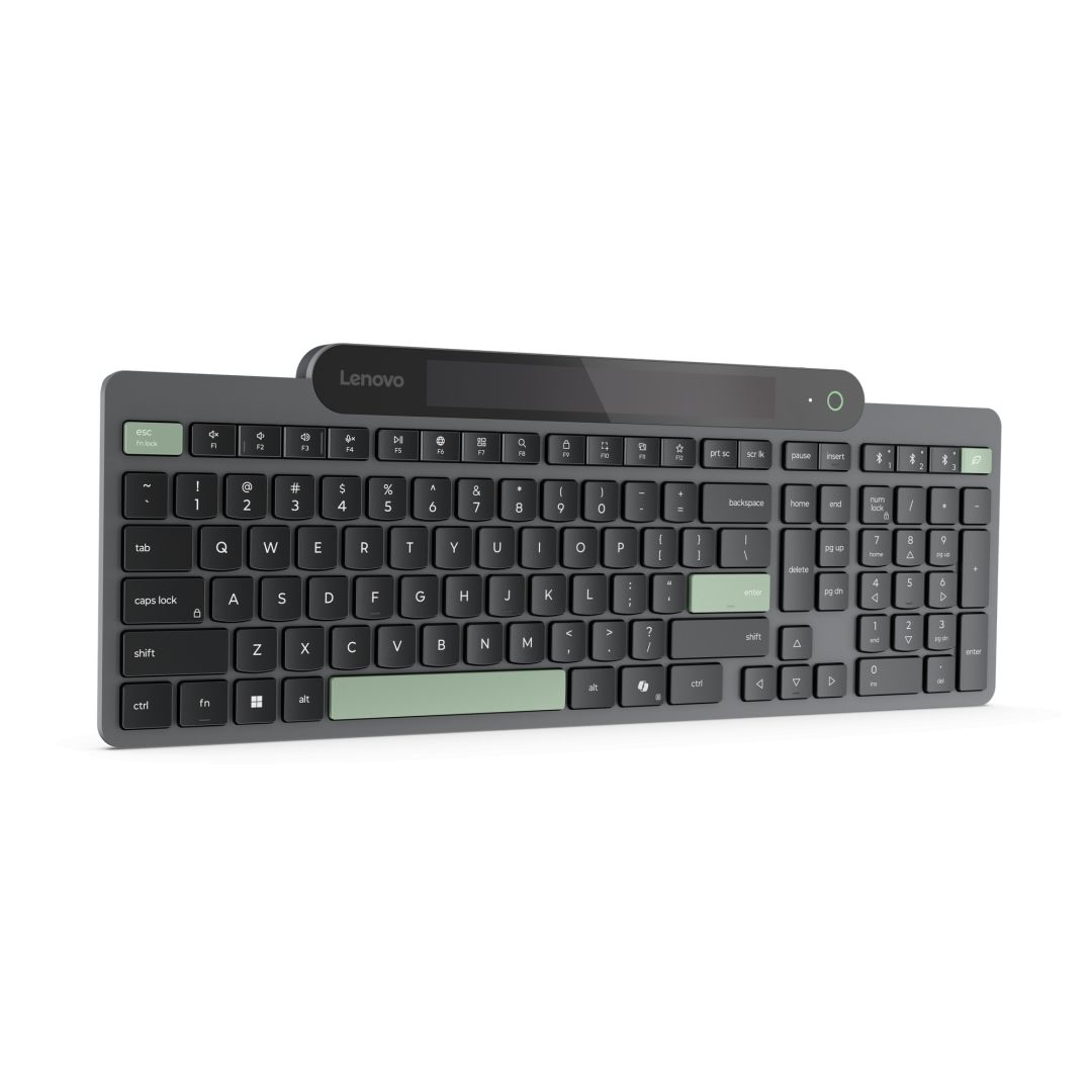 Lenovo Self-Charging Bluetooth Keyboard Black US