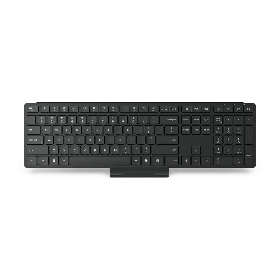 Lenovo Multi-Mode Pro Plus 6000 Wireless Bluetooth Keyboard Eclipse Black US