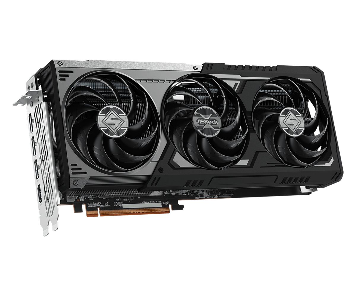 ASRock Radeon RX9070 GRE Steel Legend Dark 12GB OC