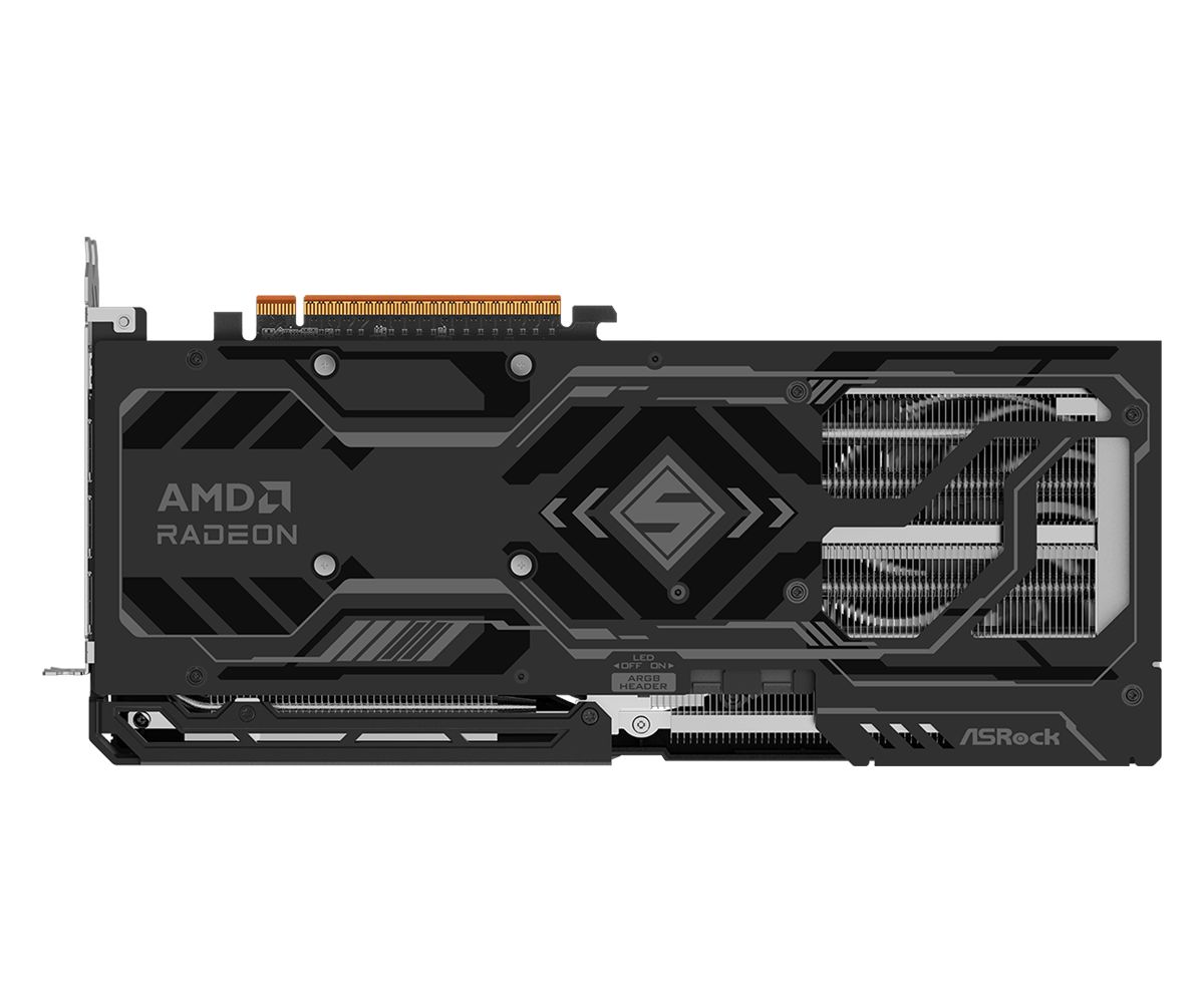 ASRock Radeon RX9070 GRE Steel Legend Dark 12GB OC