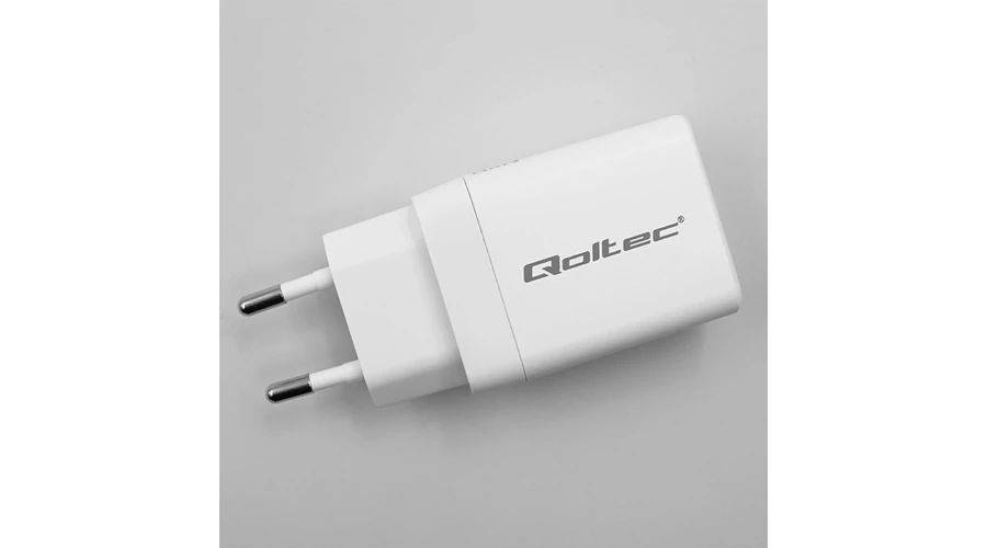 Qoltec GaN 45W Charger White