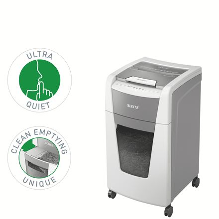 Leitz IQ AutoFeed Office 300 P5 Pro Iratmegsemmisítő Grey