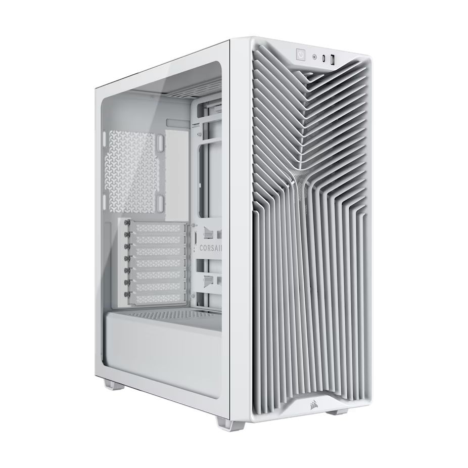 Corsair 3200D RS Tempered Glass White