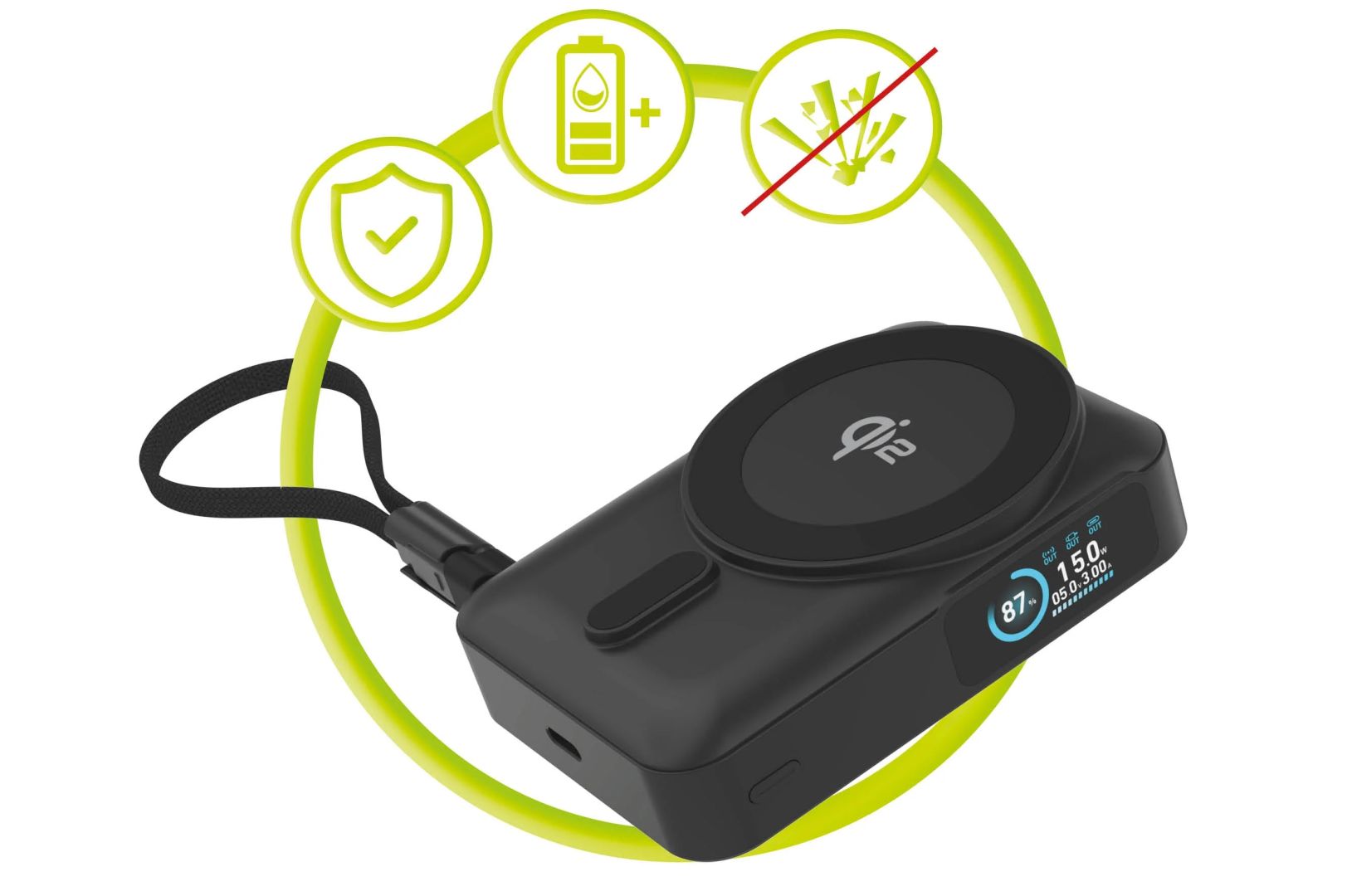 Mobile Origin 10000 mAh PowerBank Black