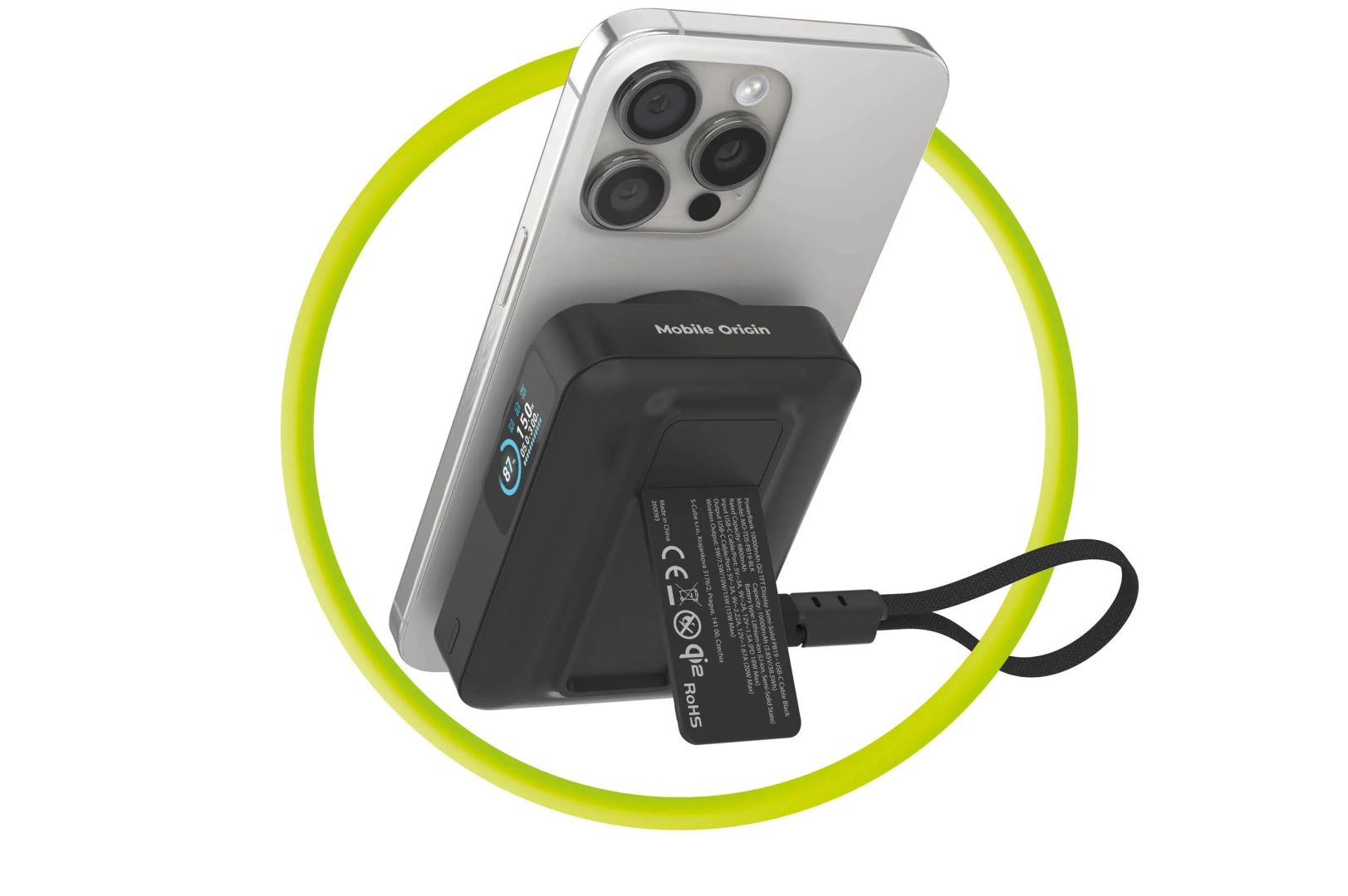 Mobile Origin 10000 mAh PowerBank Black