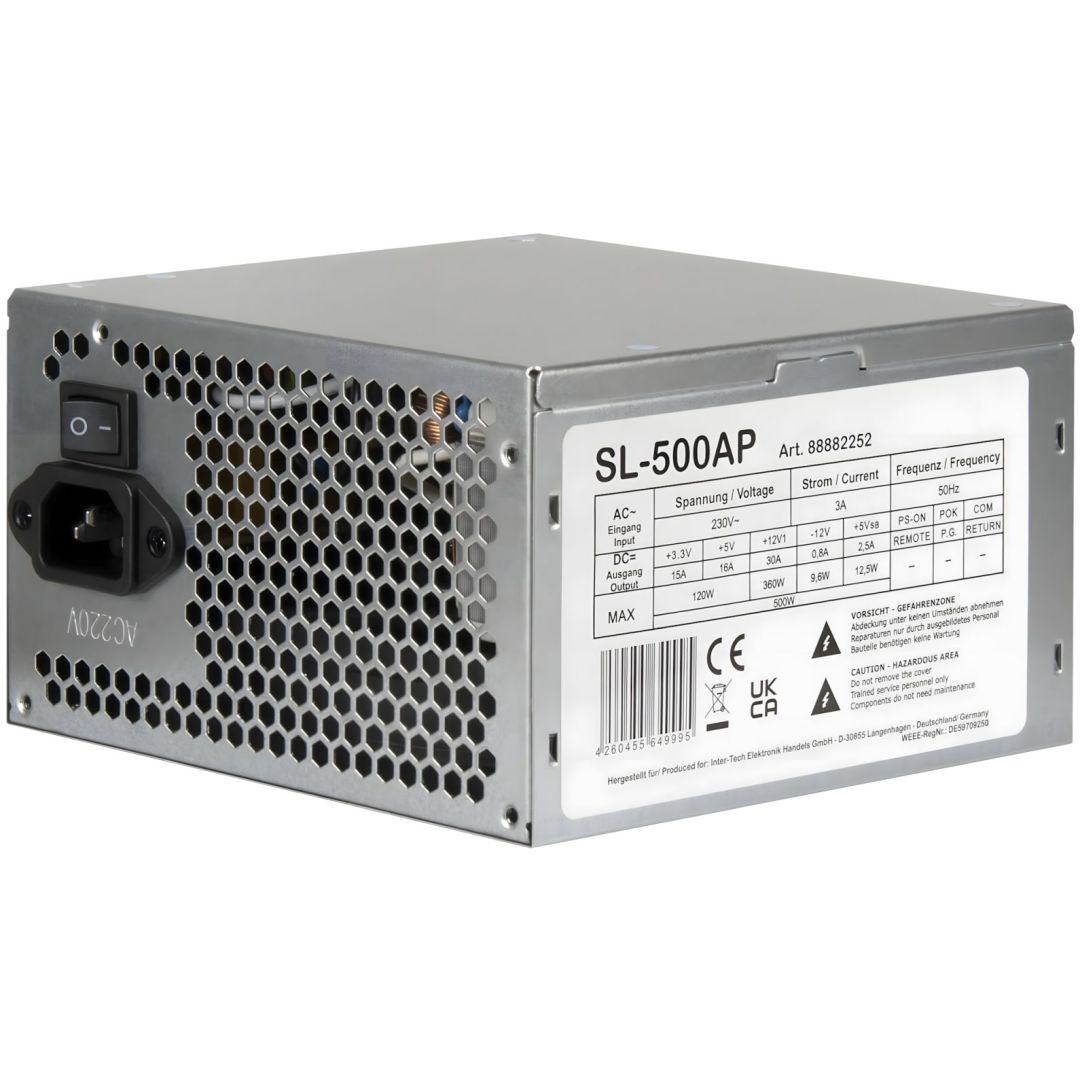 Inter-Tech 500W SL-500AP