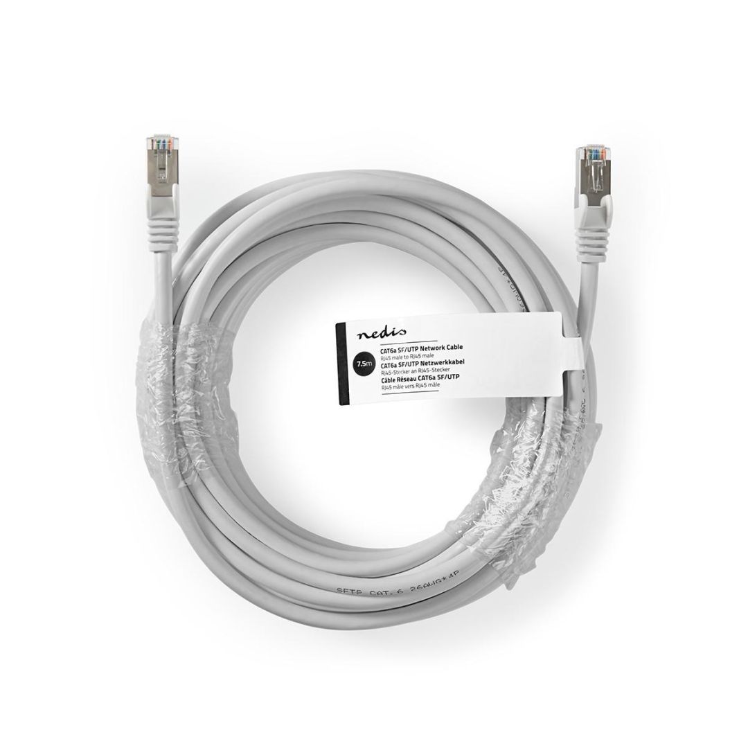 Nedis CAT6a SF-UTP Patch Cable 7,5m Grey