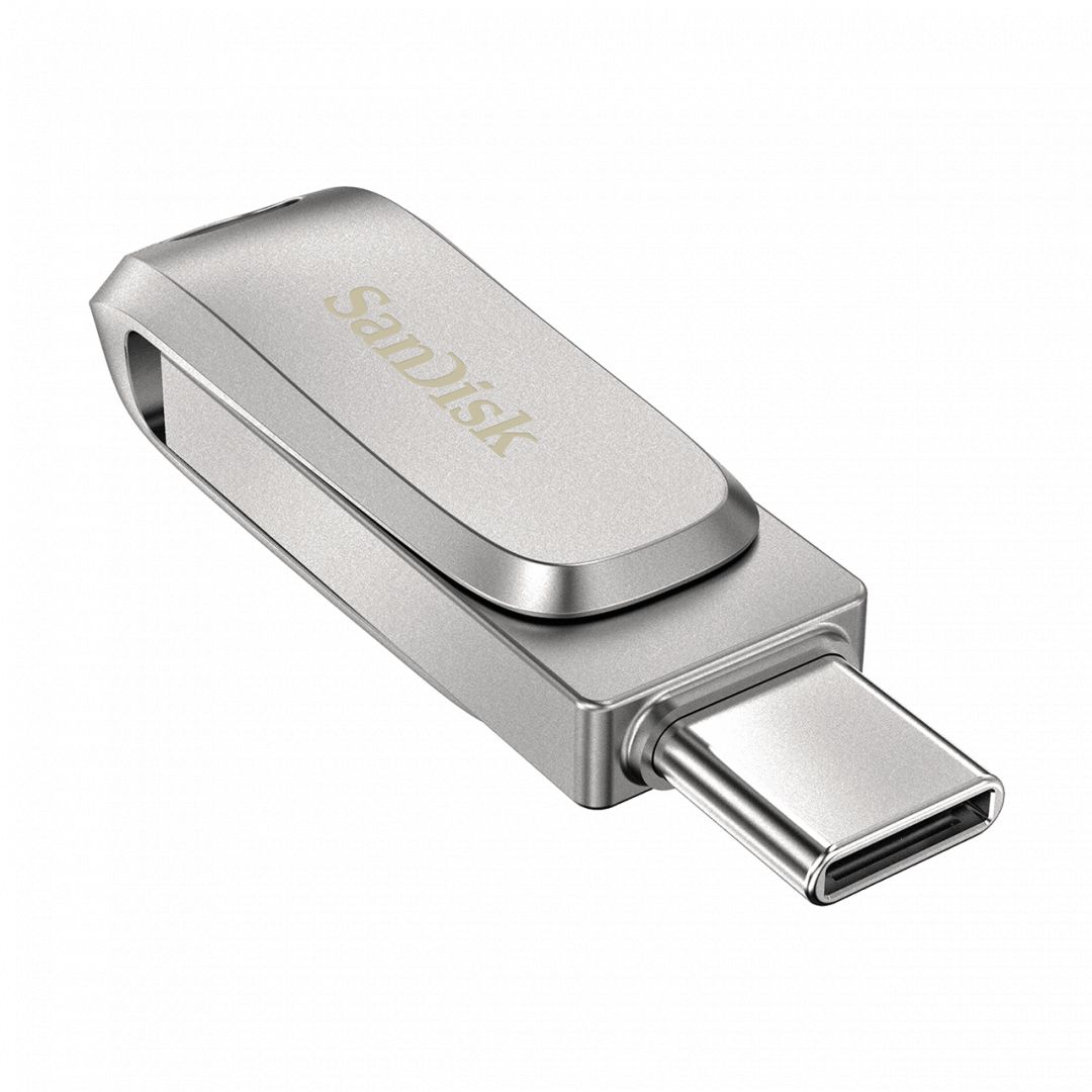 Sandisk 1TB Ultra Dual Drive Luxe USB Type-C Flash Drive Silver