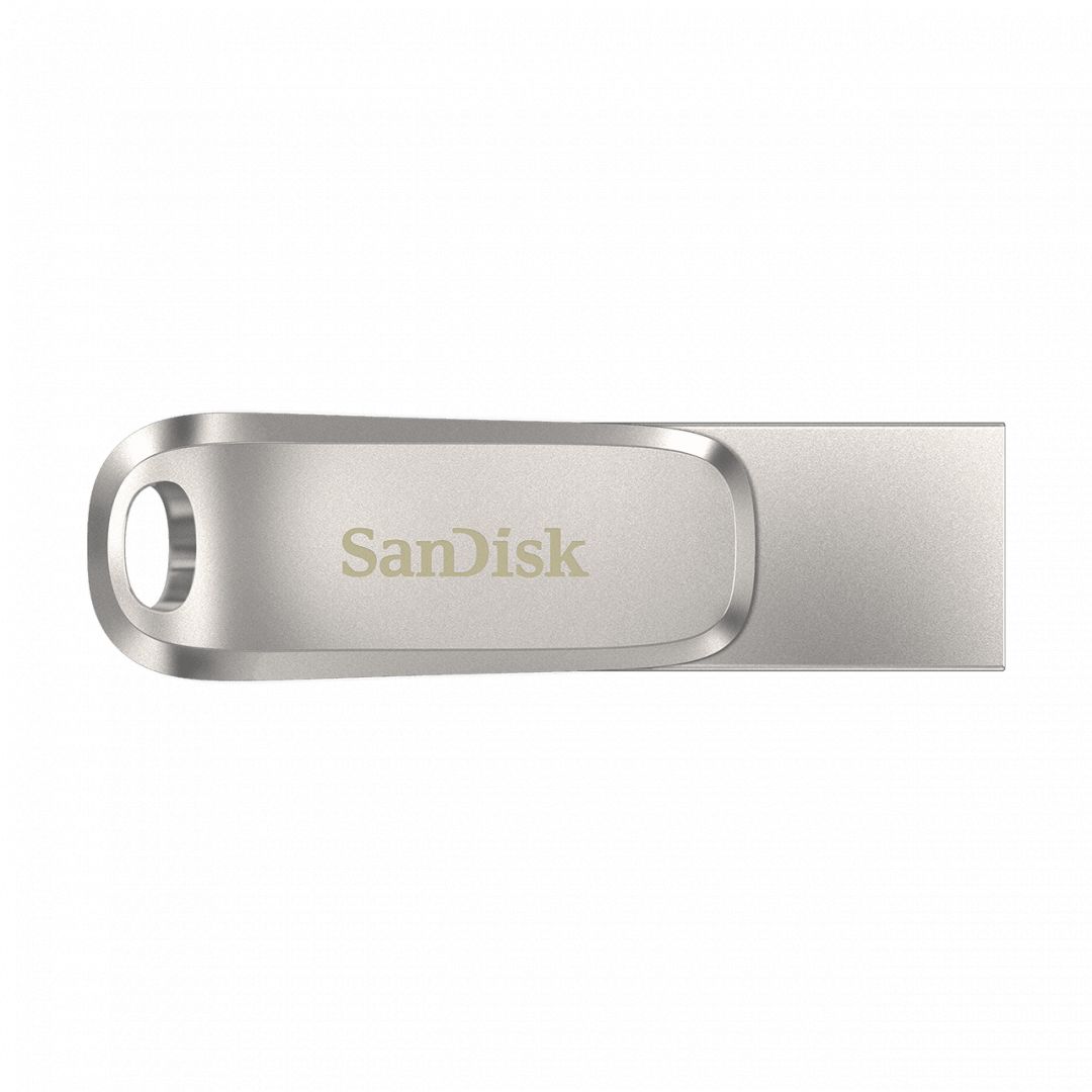 Sandisk 1TB Ultra Dual Drive Luxe USB Type-C Flash Drive Silver
