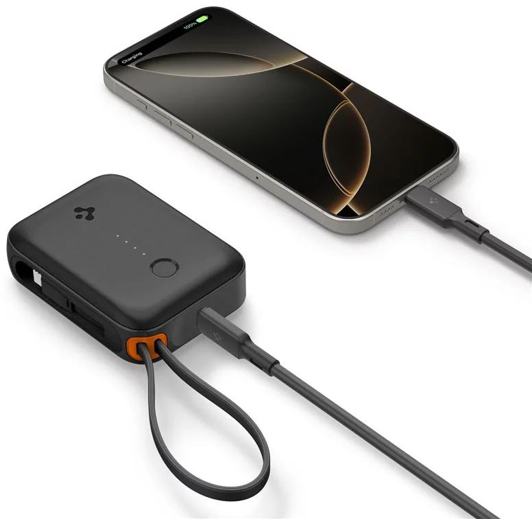 Spigen Essential 10000mAh Power Bank Black