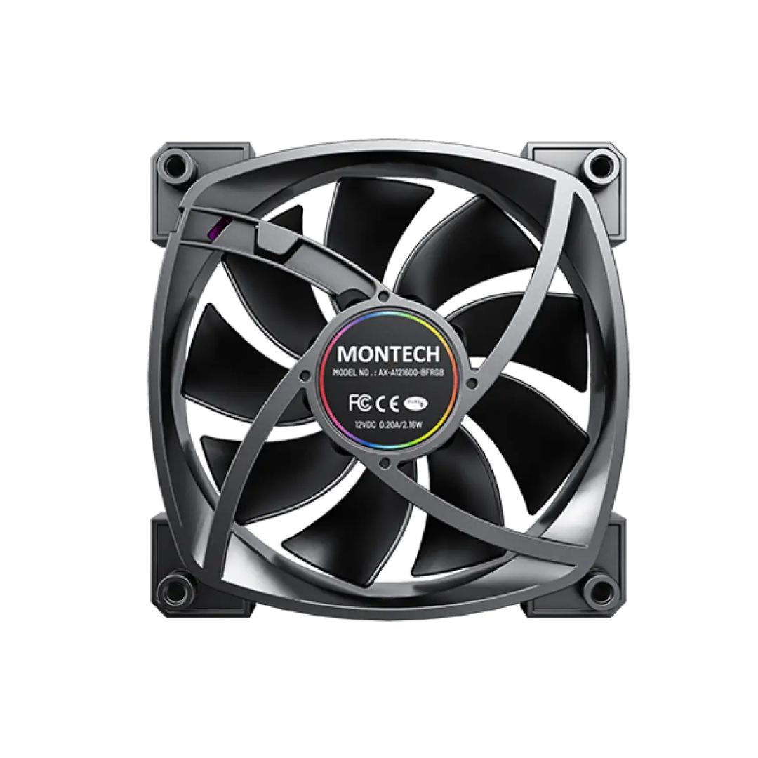 Montech AX120 PWM 3 in 1 Pack Black