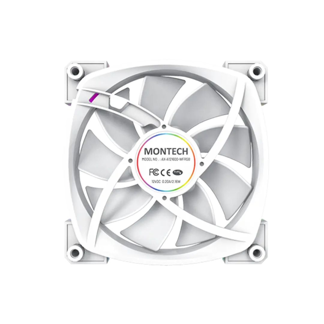 Montech AX120 PWM 3 in 1 Pack White