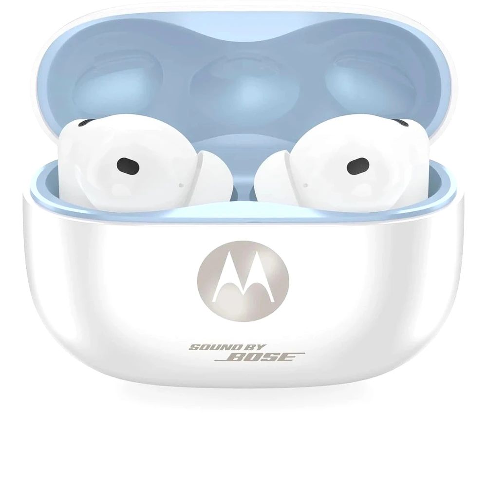 Motorola Moto Buds 2 Plus Bluetooth Headset Cool White