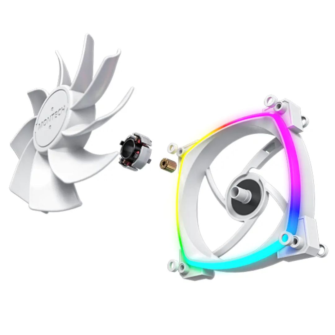 Montech RX120 PWM White
