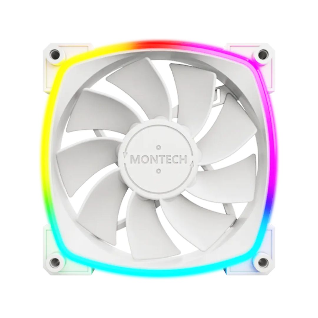 Montech RX120 PWM 3 in 1 Pack White