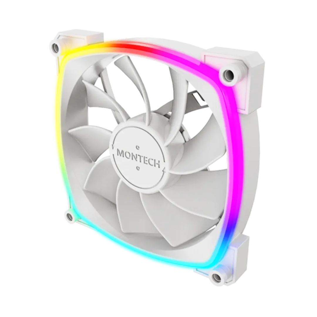 Montech RX120 PWM 3 in 1 Pack White