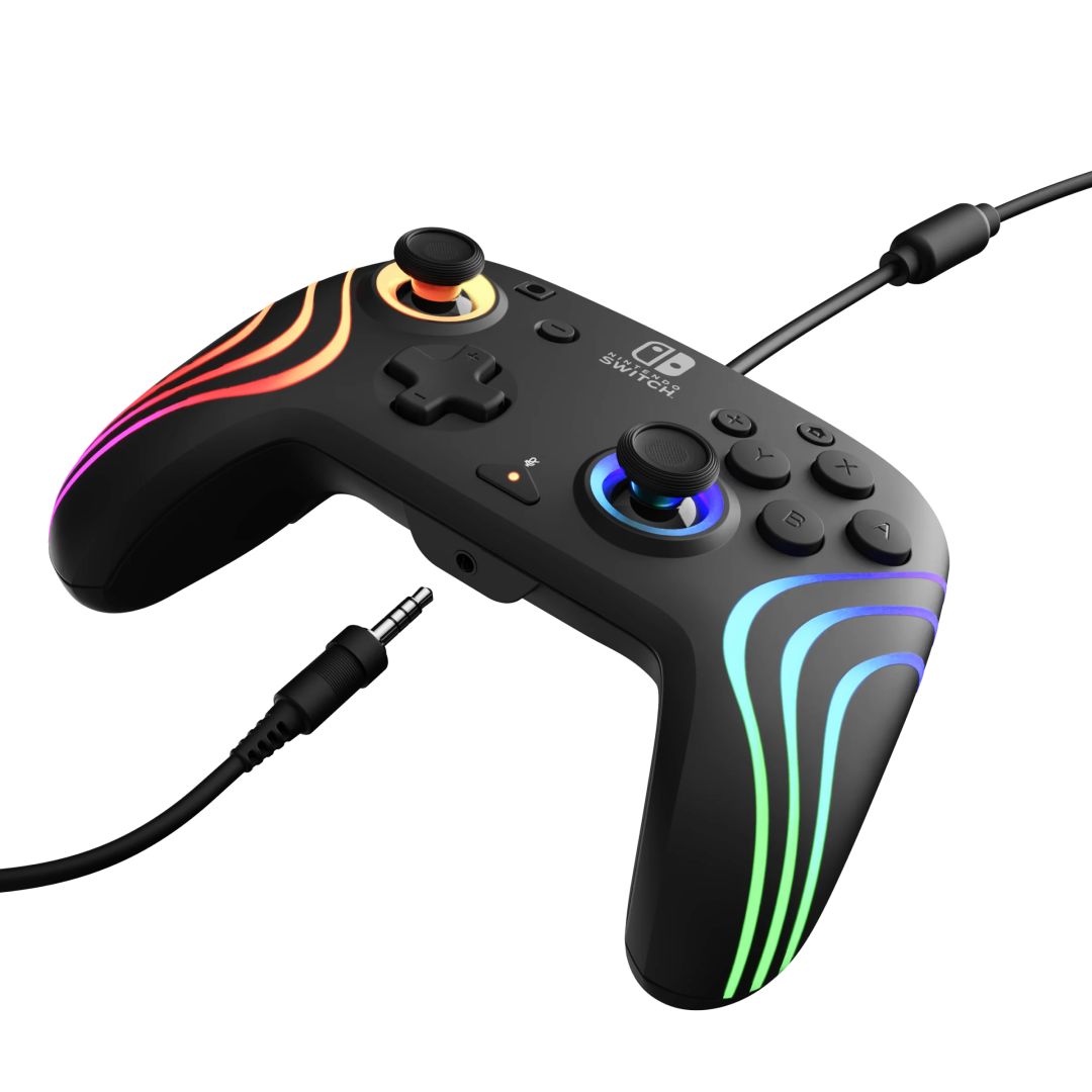 PDP Afterglow Wave Controller for Nintendo Switch Black