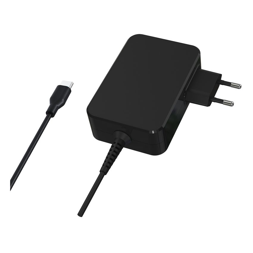 LC Power LC-NB-GAN-90-C 5-20V / 4,5A 90W Type-C univerzális hálózati notebook töltő