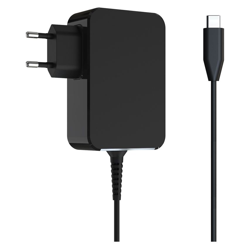 LC Power LC-NB-GAN-90-C 5-20V / 4,5A 90W Type-C univerzális hálózati notebook töltő