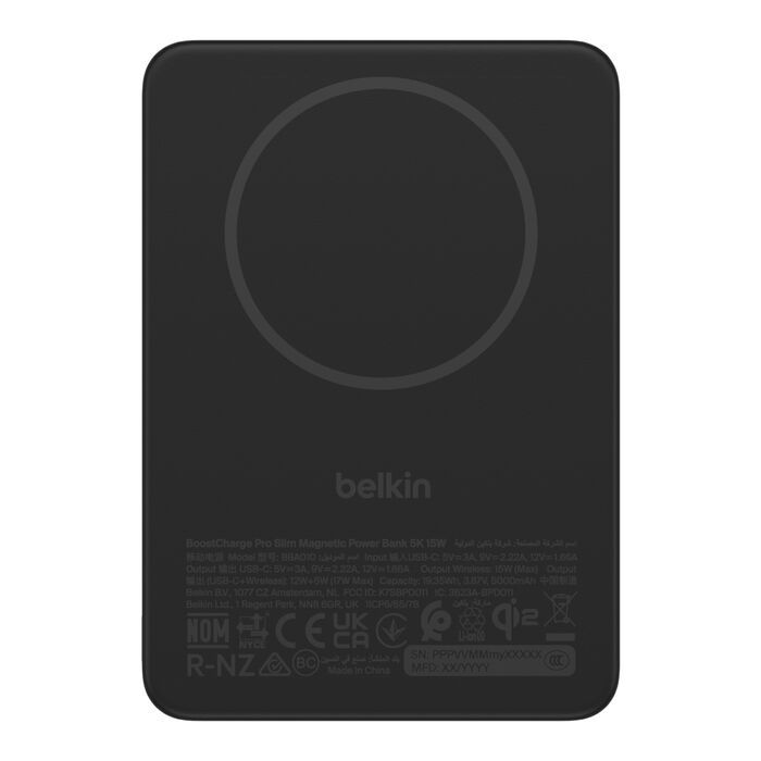 Belkin BoostCharge Slim 5000mah PowerBank Black