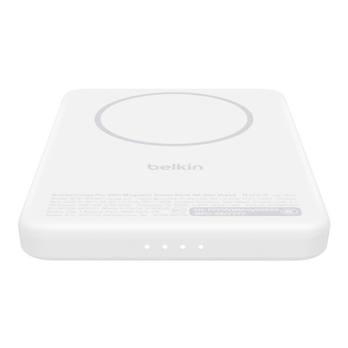 Belkin BoostCharge Slim 5000mAh PowerBank White